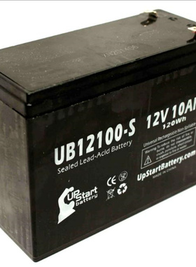 UPSTART BATTERY蓄电池 UB12100-S 12V10AH 120WH 免维护电池