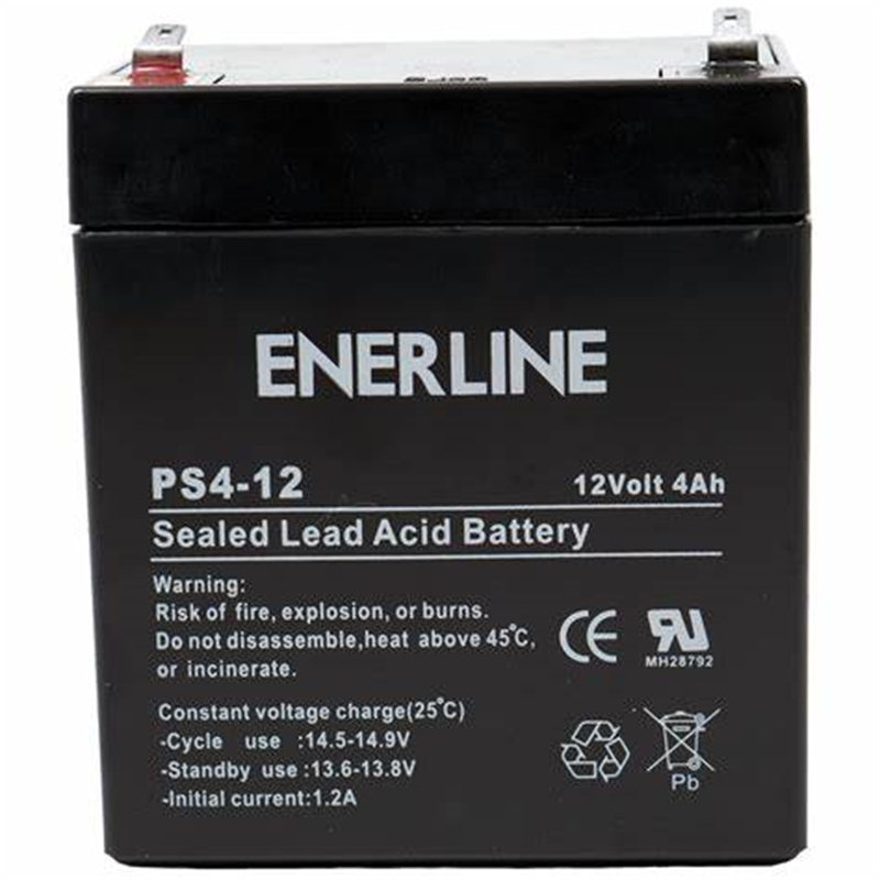 ENERLINE蓄电池 PS4-12 12Volt 4AH 免维护可充电电池