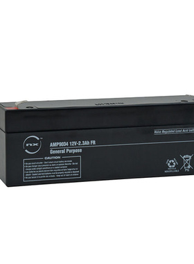 NX蓄电池 AMP9034 12V-2.3AH FR免维护可充电铅酸电池