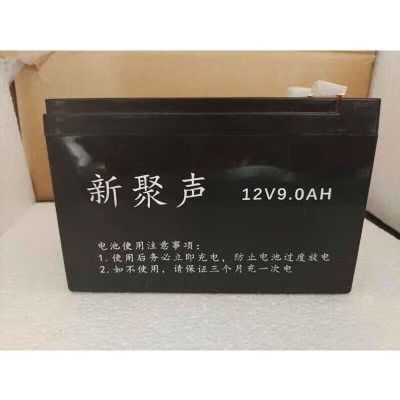新聚声12V9AH电瓶12伏浪麒欧美声