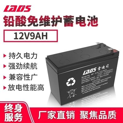 雷迪司UPS专用蓄电池12V9AH用
