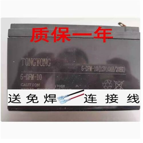 TONGYONG蓄电池6-DFM-1012V10A
