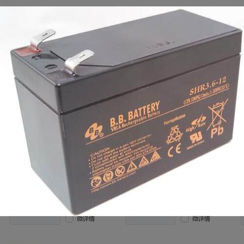 B.B.BATTERY蓄电池SHR3.6-1212