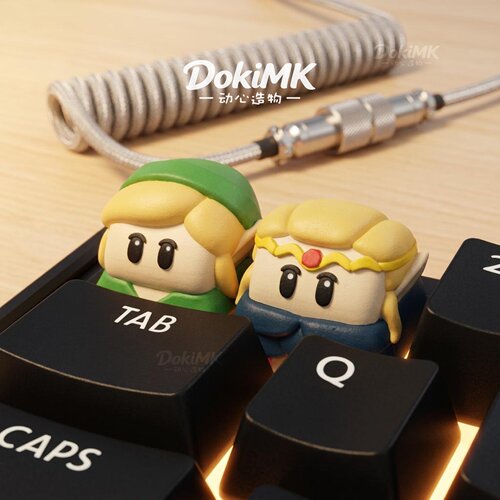 塞尔达传说林克个性键帽Switch