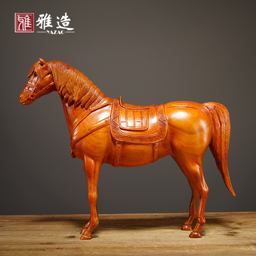 雅造马到成功开业送礼工艺品摆件