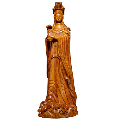 妈祖神像摆件供奉保平安装饰摆设