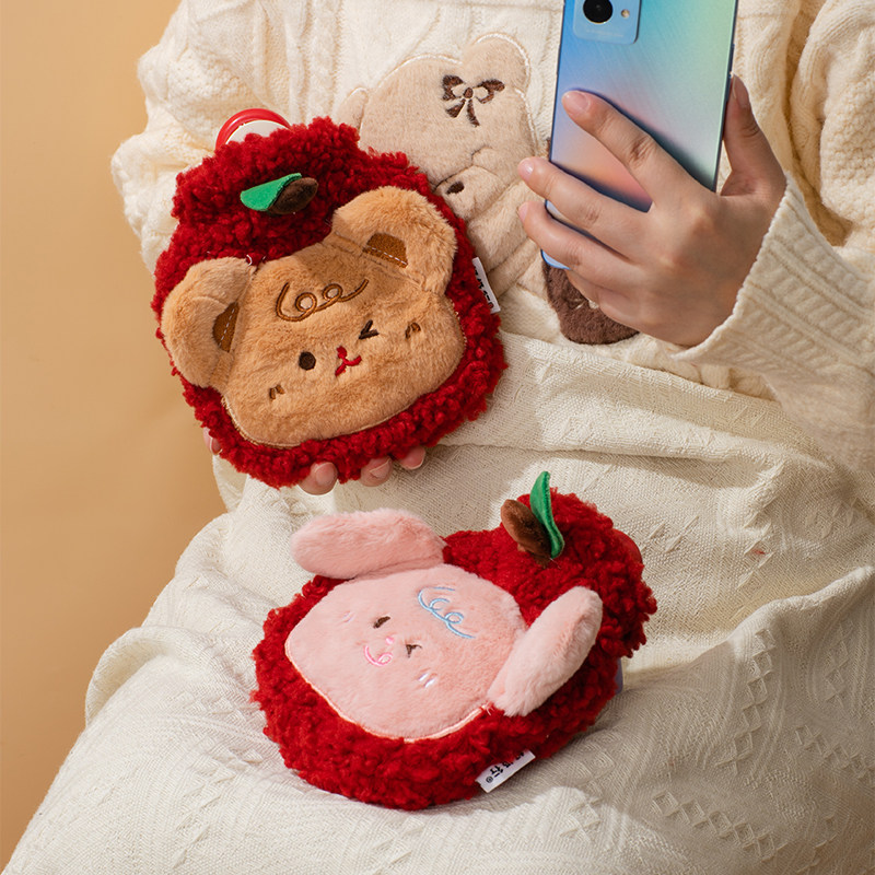 新款可爱热水袋注水式卡通暖手袋暖被窝防爆女生暖肚子毛绒防烫,居家日用,热水袋,淘宝优惠券,粉丝福利购,淘宝优惠卷