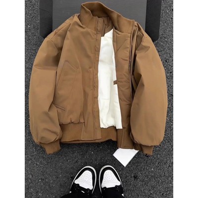 棉服男冬夹克棉衣外套加厚棒球服