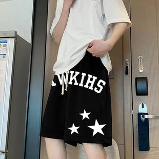潮牌寬松休閑運(yùn)動(dòng)五分褲 大碼 男2023夏季 胖子加肥加大男士 短褲 肥佬
