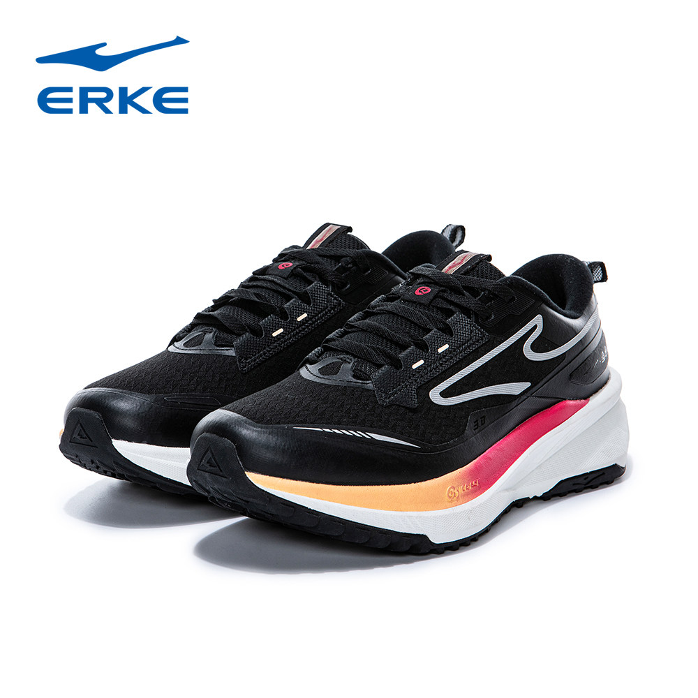 鸿星尔克女鞋2025冬季雨盾防水运动鞋防滑耐磨跑步鞋12125403316