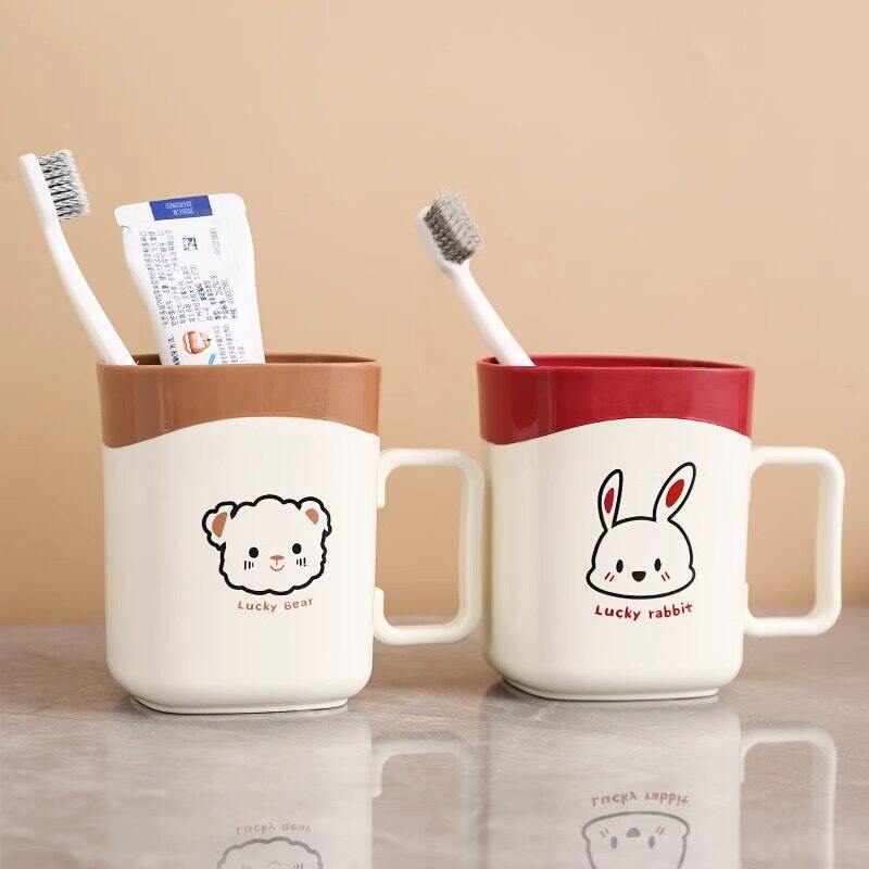 漱口杯高颜值情侣牙刷杯儿童洗漱杯牙膏牙刷收纳盒家用轻奢牙具杯