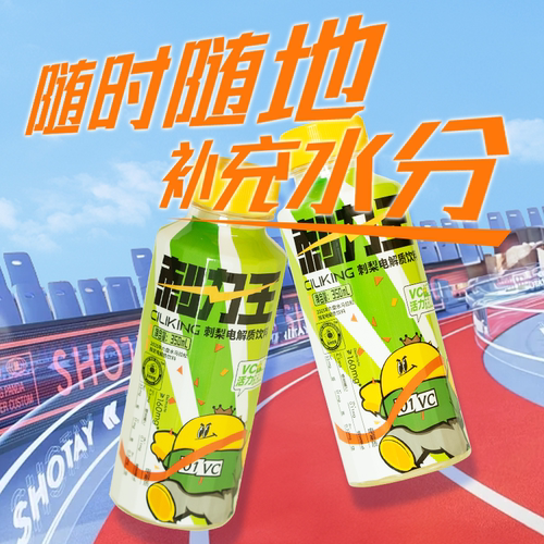 电解质水饮料刺梨味刺力王