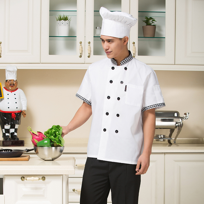 Veste chef cuisinier en LYCRA Lycra - Ref 1910735 Image 4