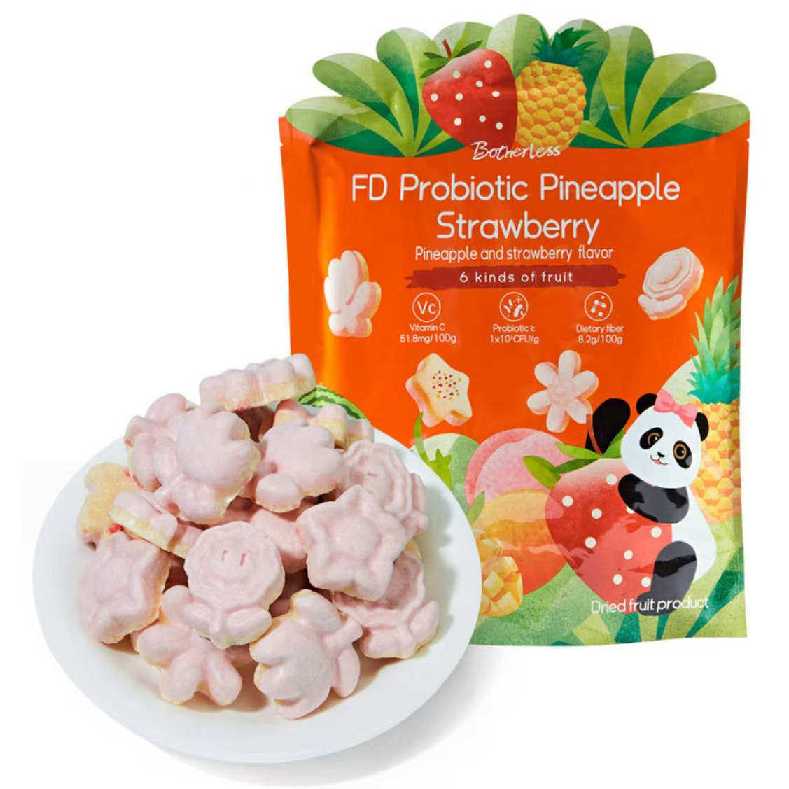 会员代购冻干益生菌凤梨莓莓210g水果干儿童零食超市独立小包装,零食/坚果/特产,冻干水果/冻干奶块/混合冻干,淘宝优惠券,粉丝福利购,淘宝优惠卷