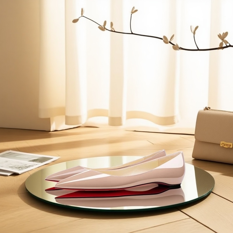 中国纯色红底2cm平跟18-40岁单鞋