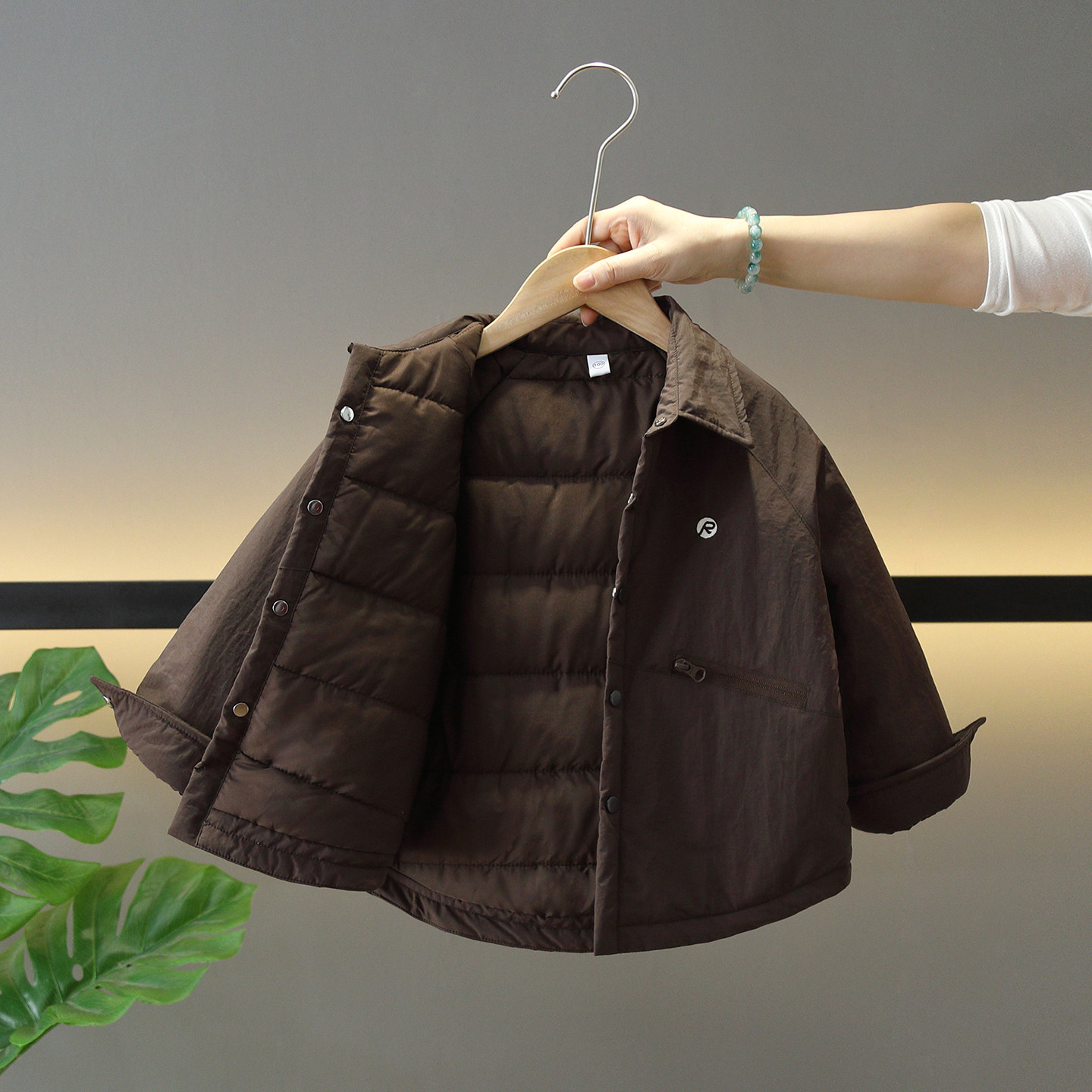 男童秋冬季夹棉外套2025新款儿童时髦洋气衬衫宝宝加厚冬装棉服潮,童装/婴儿装/亲子装,衬衫,淘宝优惠券,粉丝福利购,淘宝优惠卷