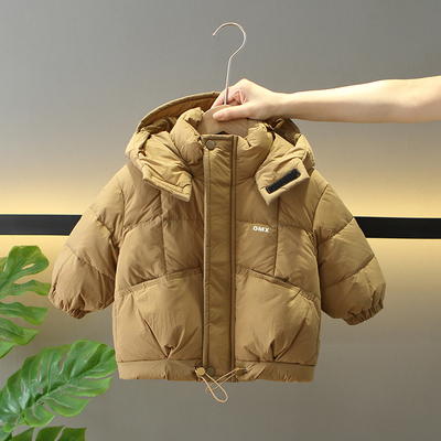 男童冬季洋气韩版白鸭绒羽绒服