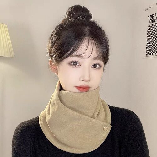 围脖女冬季防寒时尚百搭假领子护颈保暖加厚毛绒脖套脖子防风围巾