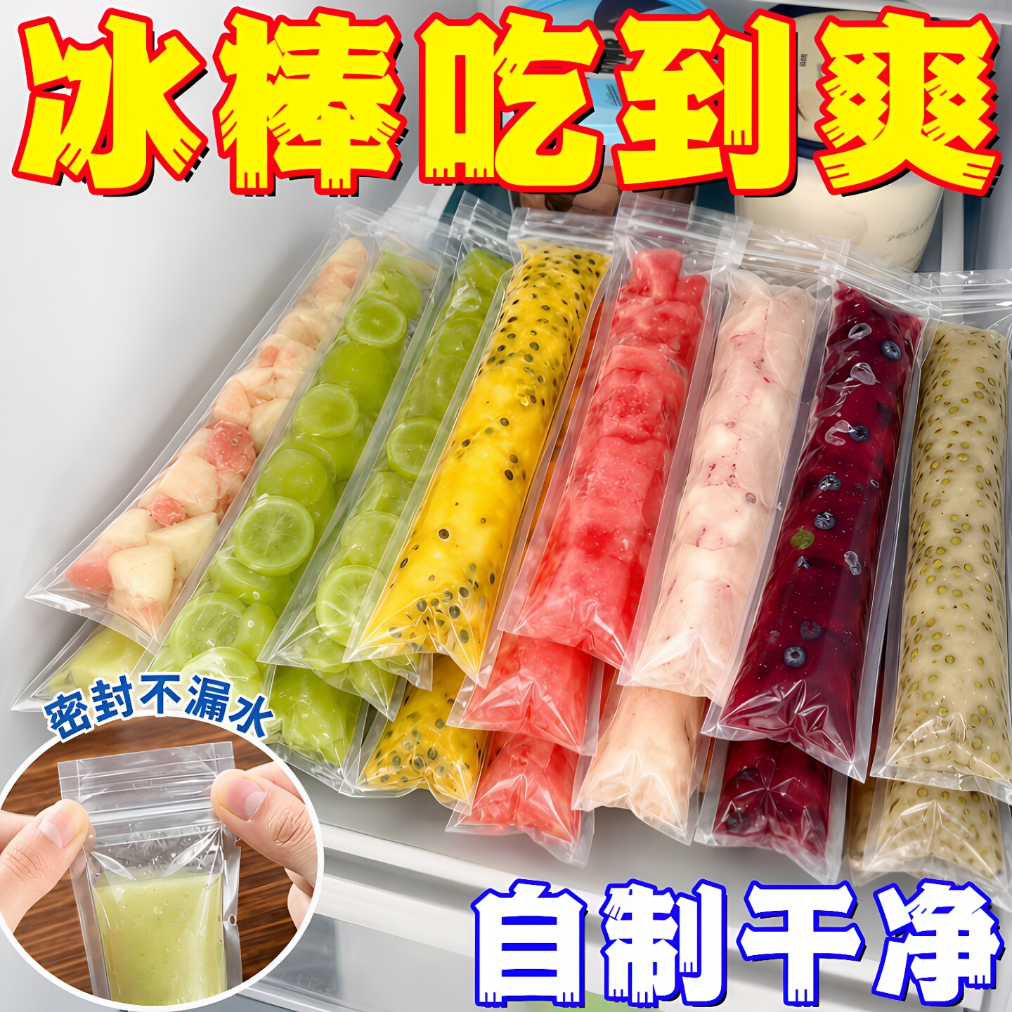 一次性棒棒冰袋食品级雪糕模冰棍