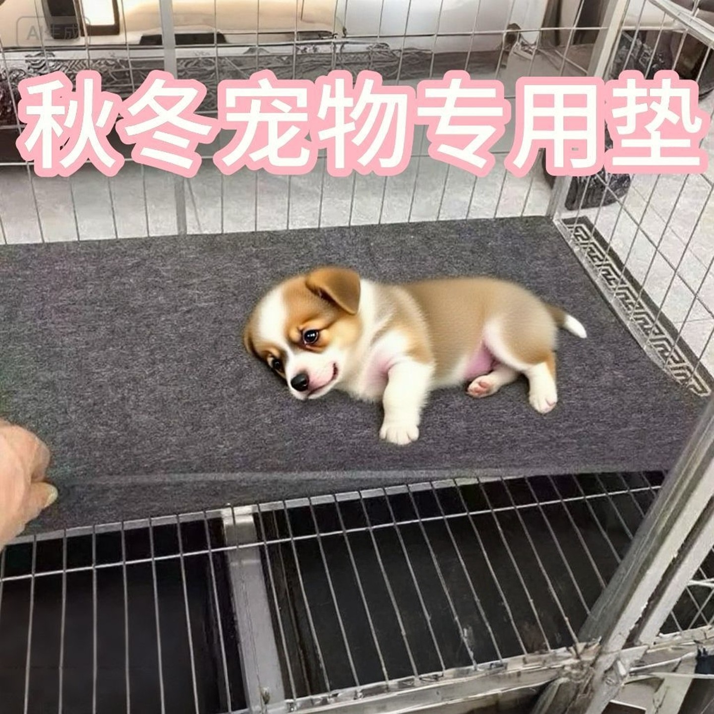 狗垫子耐磨耐抓四季通用加厚狗垫反复清洗狗狗睡觉垫保温垫防抓垫