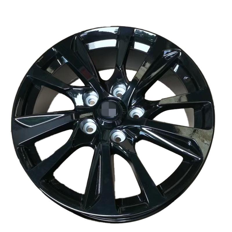 适用于LEXUS雷克萨斯LX570钢琴黑亮面轮毂20寸21寸钢圈