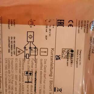 议价IFMO6P702镜面反射光电开关感测器06P议价