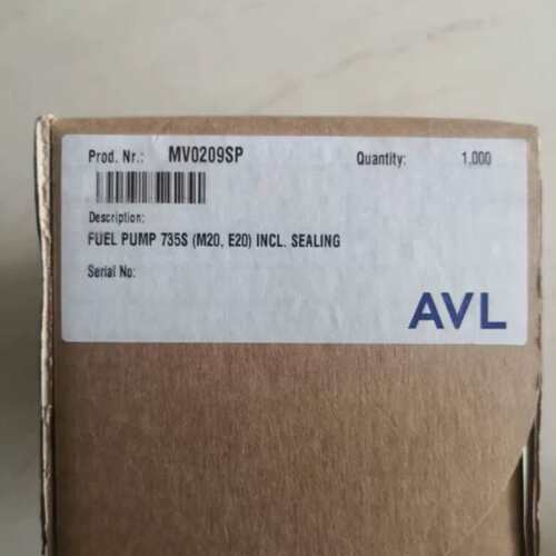 议价AVL735S 奥地利李斯特汽油泵MV0209SP