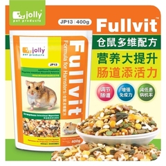 JOLLY综合仓鼠粮豪华仓鼠主食粮仓鼠布丁仓鼠金丝熊饲料400G包