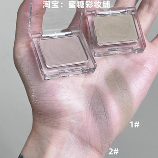 惊喜发现!绿色修容这你受得了吗 橄榄皮灰绿灰棕色修容眼影鼻影