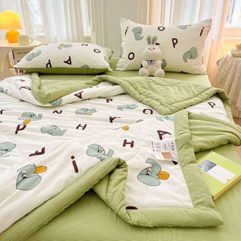 被夏凉水洗被洗夏薄款可机宿舍类被印花棉被子空调A泡泡单人夏季,床上用品,化纤被,淘宝优惠券,粉丝福利购,淘宝优惠卷