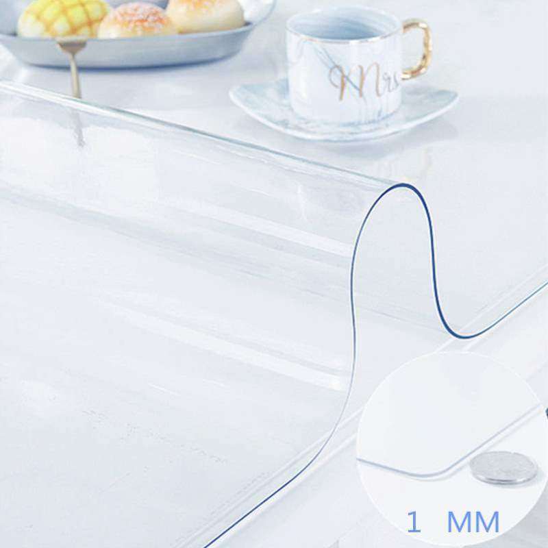 防水水晶板塑料茶几胶整卷玻璃软无味烫垫PVC透明加厚垫桌布餐桌,居家布艺,餐垫,淘宝优惠券,粉丝福利购,淘宝优惠卷