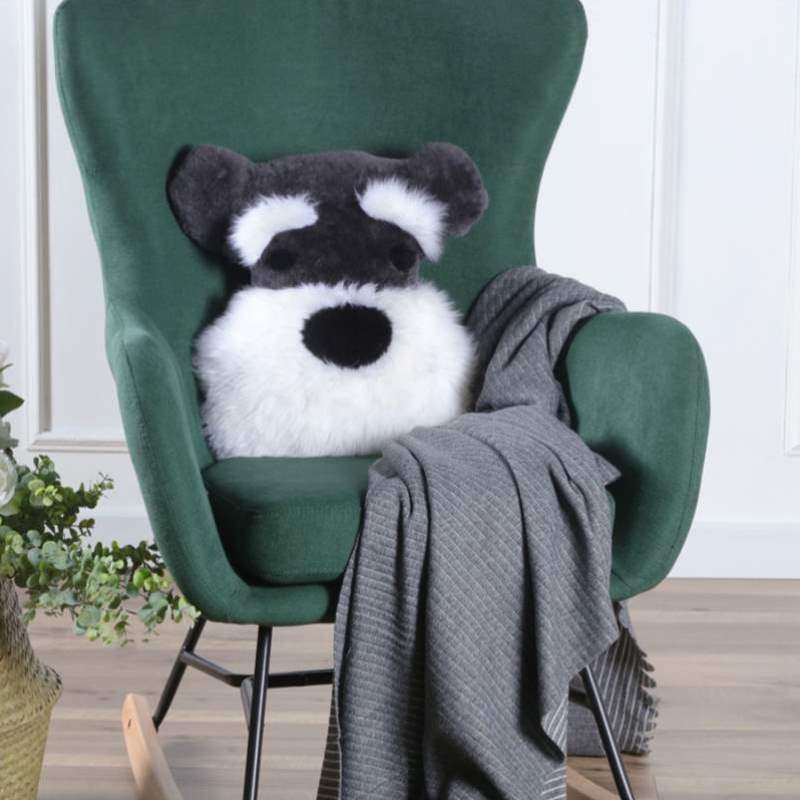 枕雪纳瑞抱狗可爱车载枕毛绒卡通盖毯抱午睡多功能被子被两用动物,居家布艺,抱枕被,淘宝优惠券,粉丝福利购,淘宝优惠卷