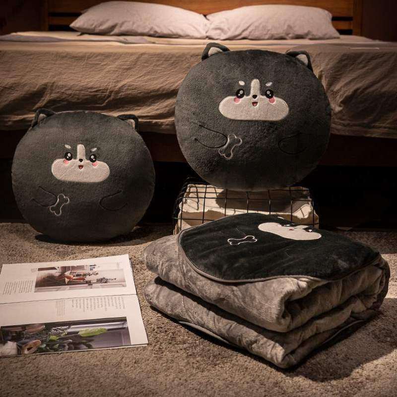 被子靠垫毯子办公室车载午睡加厚二合一车用靠枕抱枕冬季枕头两用,居家布艺,抱枕被,淘宝优惠券,粉丝福利购,淘宝优惠卷