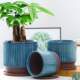 包邮 简约特价 清仓号花盆陶瓷 花盆北欧绿植风家用阳台大客厅圆柱型