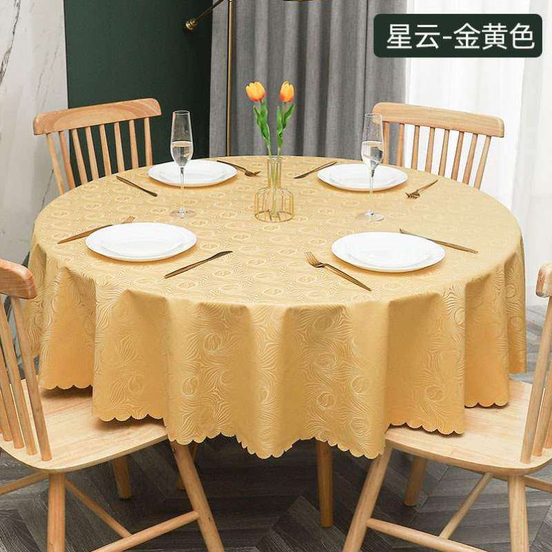 酒店台布餐桌大圆加厚防水北欧防烫餐桌免洗防油高档家用垫简约,居家布艺,桌布,淘宝优惠券,粉丝福利购,淘宝优惠卷