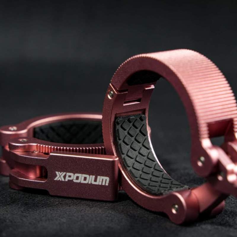 奥杆夹夹杠铃快速夹一对XPODIUM固定彩色专业专用