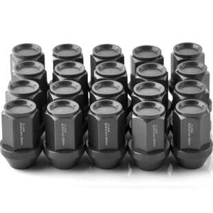 轮胎轻量化轮毂号改装螺丝帽螺丝19长7075螺丝帽锻造螺母汽车35MM