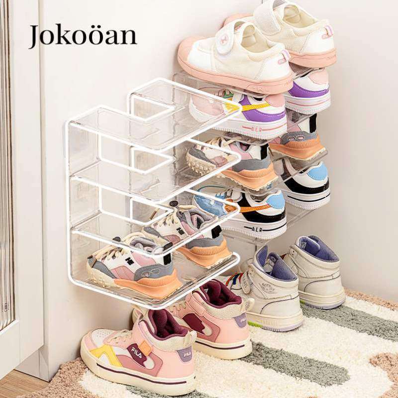 简易儿童窄款鞋架壁挂宝宝鞋柜空间收纳门口家用专用多层鞋子省架,收纳整理,鞋子收纳架,淘宝优惠券,粉丝福利购,淘宝优惠卷