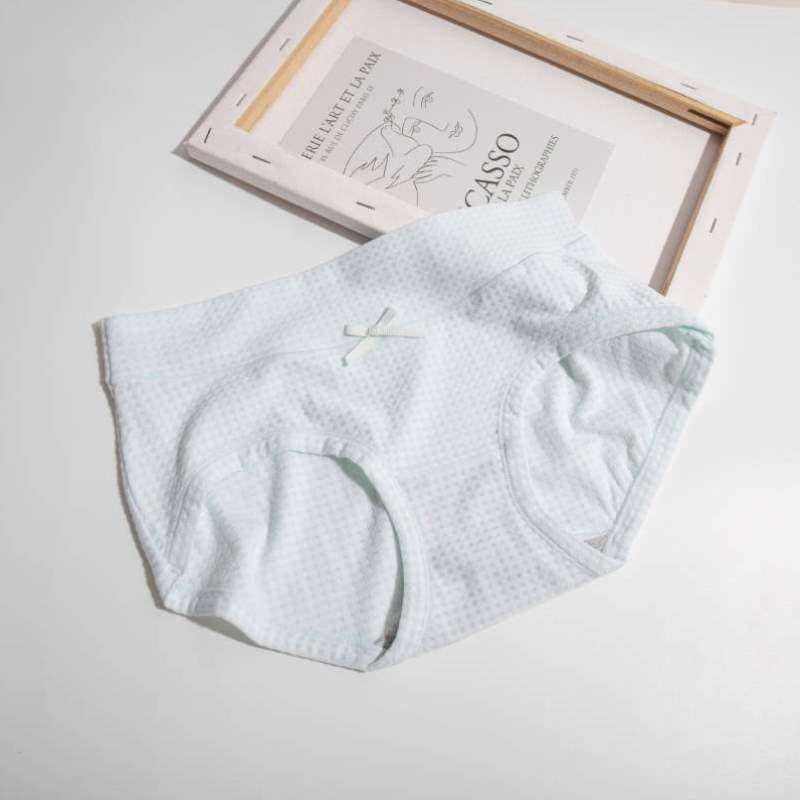 婴儿少女棉香格纹内裤中腰棉软亲肤桃酱轻柔女奶舒适糖般丨棉花,女士内衣/男士内衣/家居服,女三角裤,淘宝优惠券,粉丝福利购,淘宝优惠卷