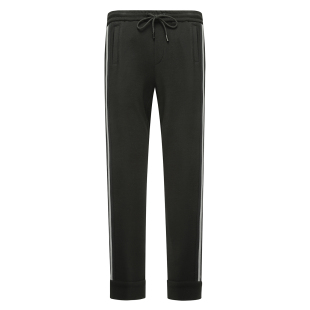 羊毛中腰宽松商务休闲长裤 休闲裤 黑色 男式 YW421D春秋款