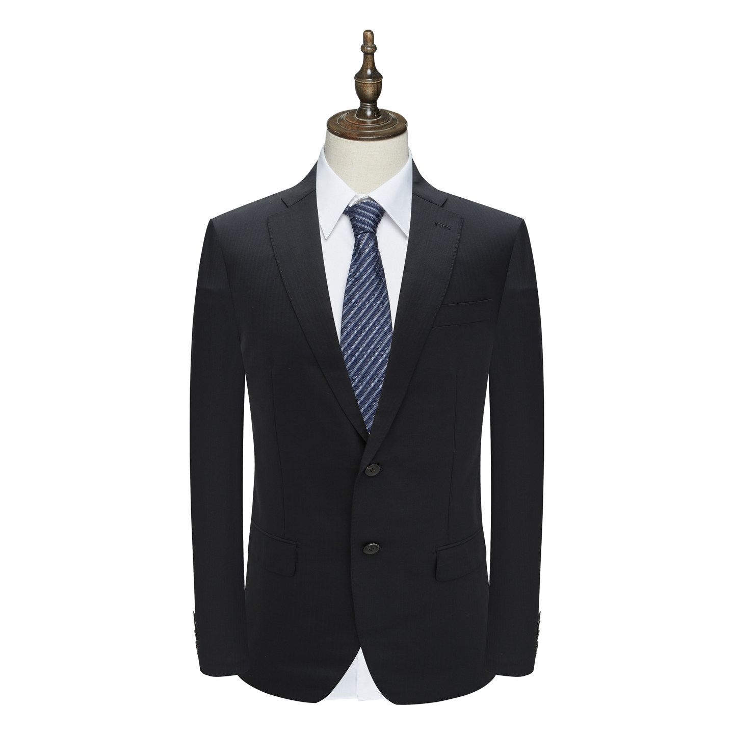 MY372美男式春秋西服 羊毛130`S意大利面料两粒扣商务西装 120066