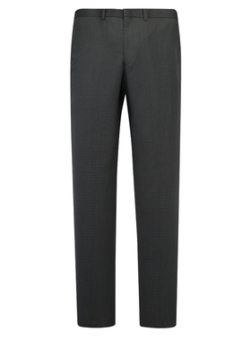 MY412美春秋男式西裤 羊毛中腰修身商务休闲长裤 黑色3100115