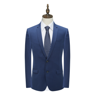 171 PA24潘男春秋西服 羊毛两粒扣后中开衩商务休闲西装