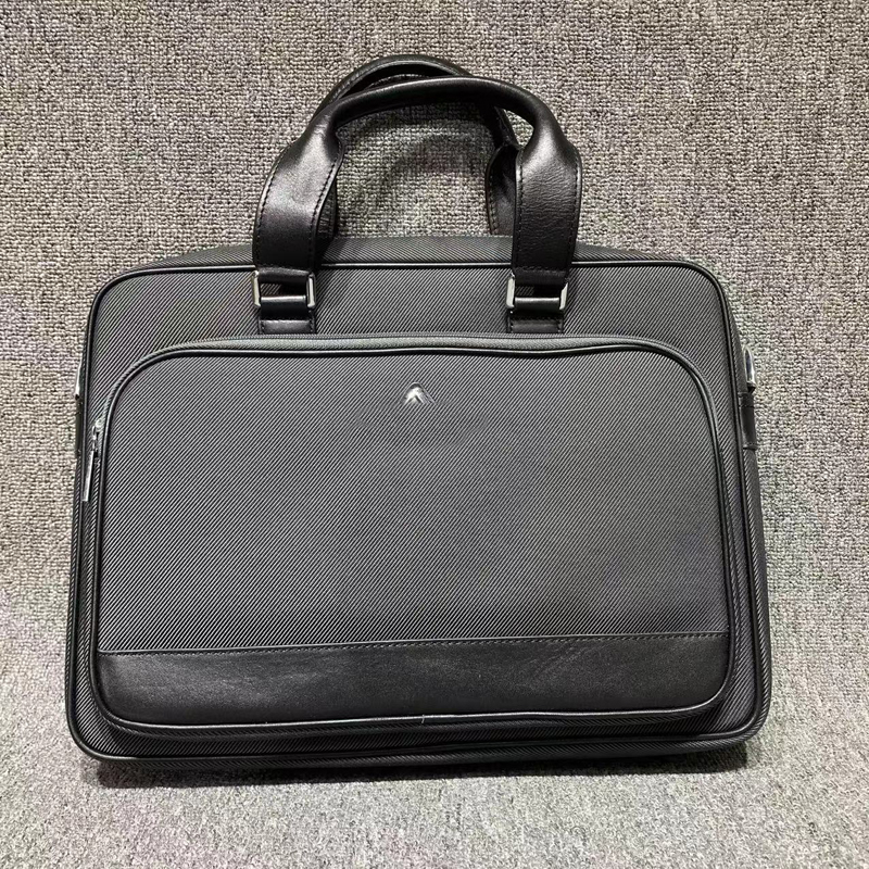 单肩锦纶休闲公文包手提包