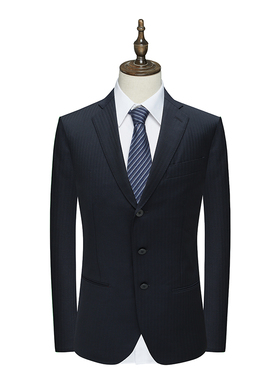 MY333美春秋男式西服羊毛110`S意大利面料三粒扣商务西装MH3-T486