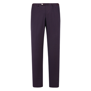 商务休闲长裤 CA487机场货 羊毛中腰修身 西裤 卡春秋厚度男式