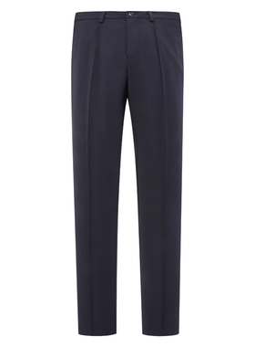 SA3萨BA蒂N春秋男式休闲裤 中腰直筒商务休闲长裤弹力 黑色