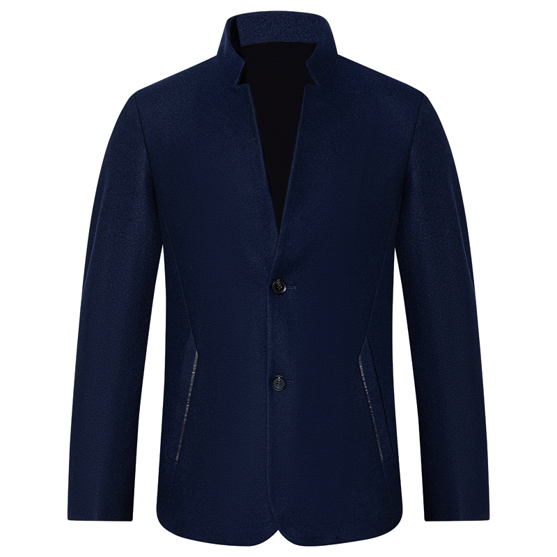 AL61澳L多L秋冬男式便装 羊毛直排扣休闲上衣外套 时尚都市