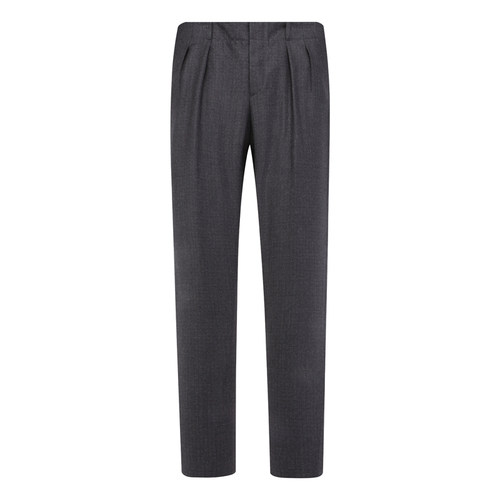 SA28萨BA蒂N春秋男式西裤 羊毛意大利面料中腰修身商务休闲长裤