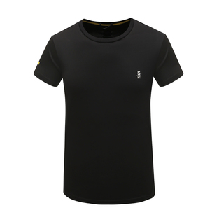 F2481鸟牌男士短袖T恤 棉百搭休闲弹力夏天上衣 32101